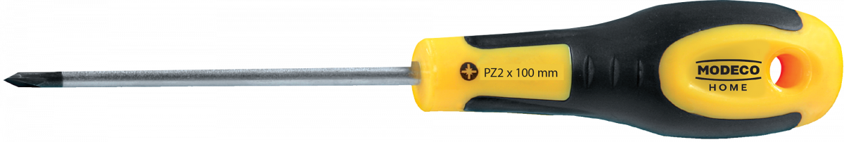 MN-10-01 Slotted screwdrivers friendly grip with hex drive